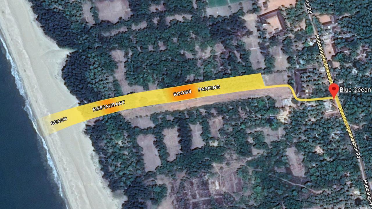 Blue Ocean Sands - On The Beach Kumta Exterior foto